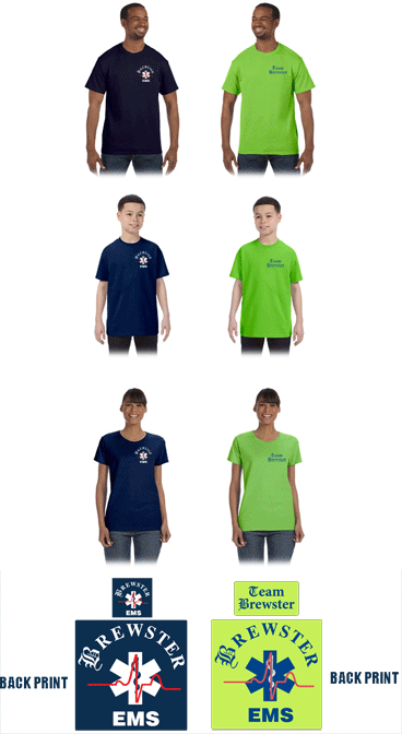 Brewster Ambulance NES Gildan Heavy Cotton™ 5.3 oz. T-Shirt