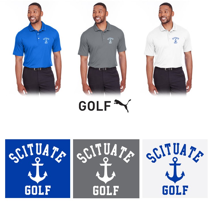 Scituate Golf Puma Golf Men's Icon Golf Polo