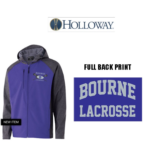  Bourne Lacrosse Holloway Brand Raider Softshell Jacket