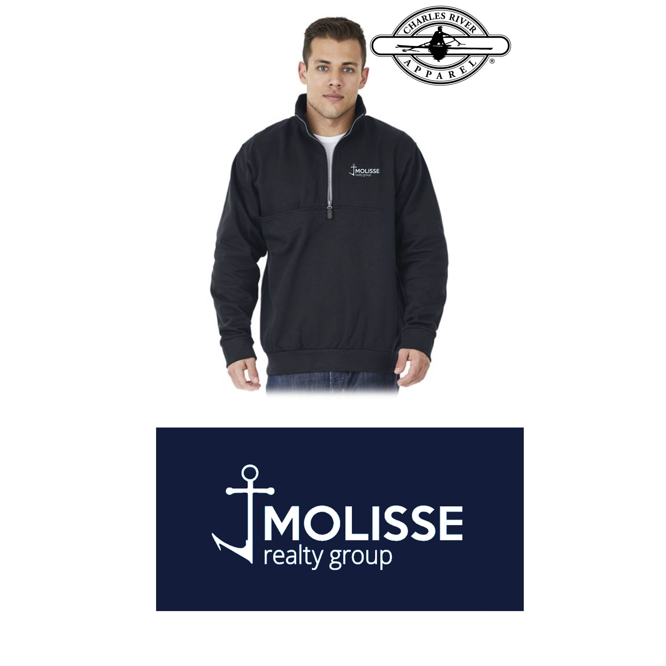 Molisse Realty Group Charles River Brand Adult Response Jacket