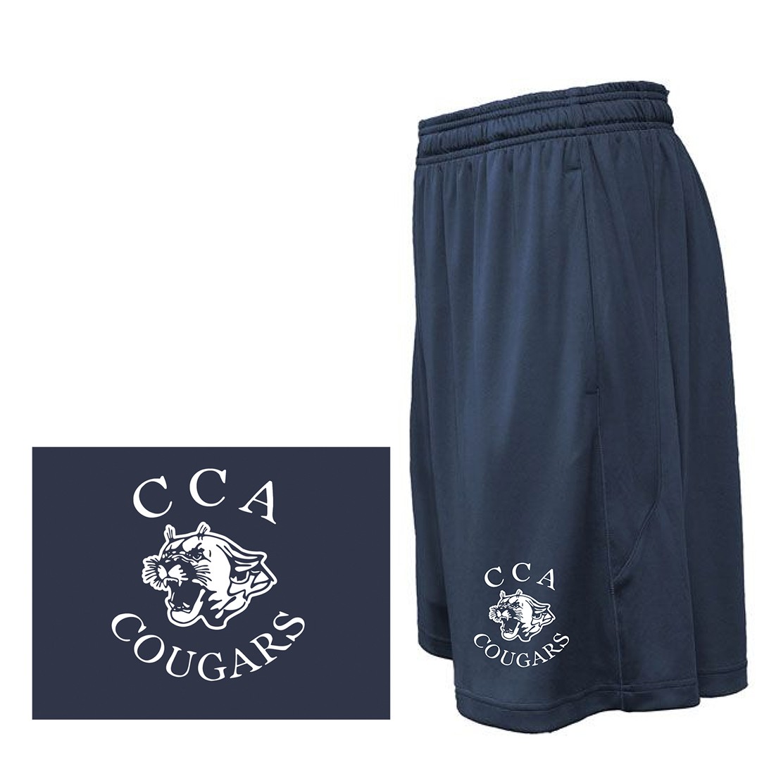 Calvary Chapel Academy Pennant Y124 Arc Solid Short, Youth, #Y124