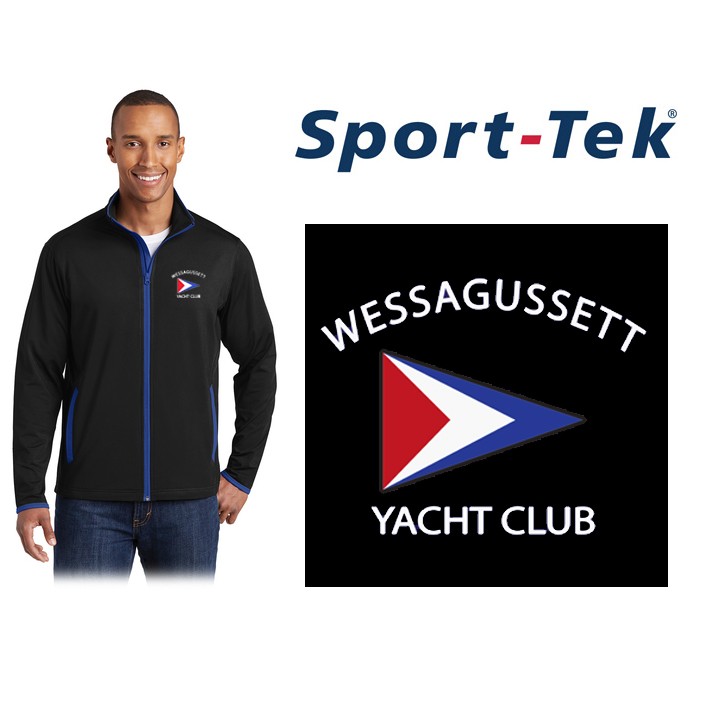Wessagussett Yacht Club Sport-Tek® Sport-Wick® Stretch Contrast Full-Zip Jacket