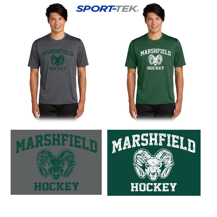 Marshfield High School Girls Hockey Sport-Tek® Heather Contender™ Tee