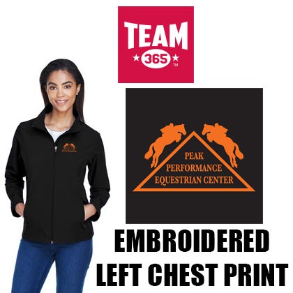 Peak Performance Equestrian Center Team 365 Ladies' Leader Soft Shell Jacket