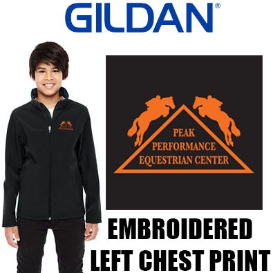 Peak Performance Equestrian Center Team 365 Youth Leader Soft Shell Jacket 