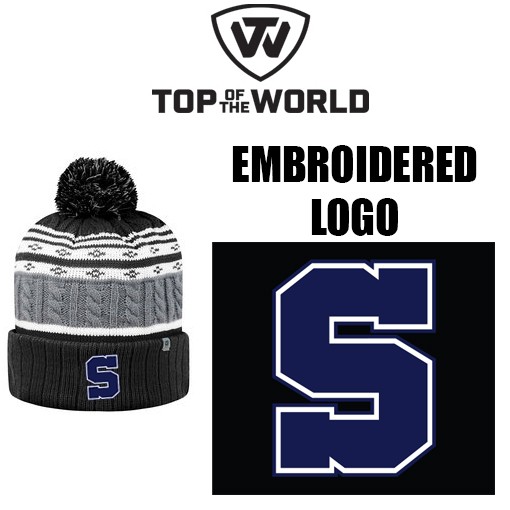 Scituate High School Softball Top Of The World Adult Altitude Knit Cap, Embroidered