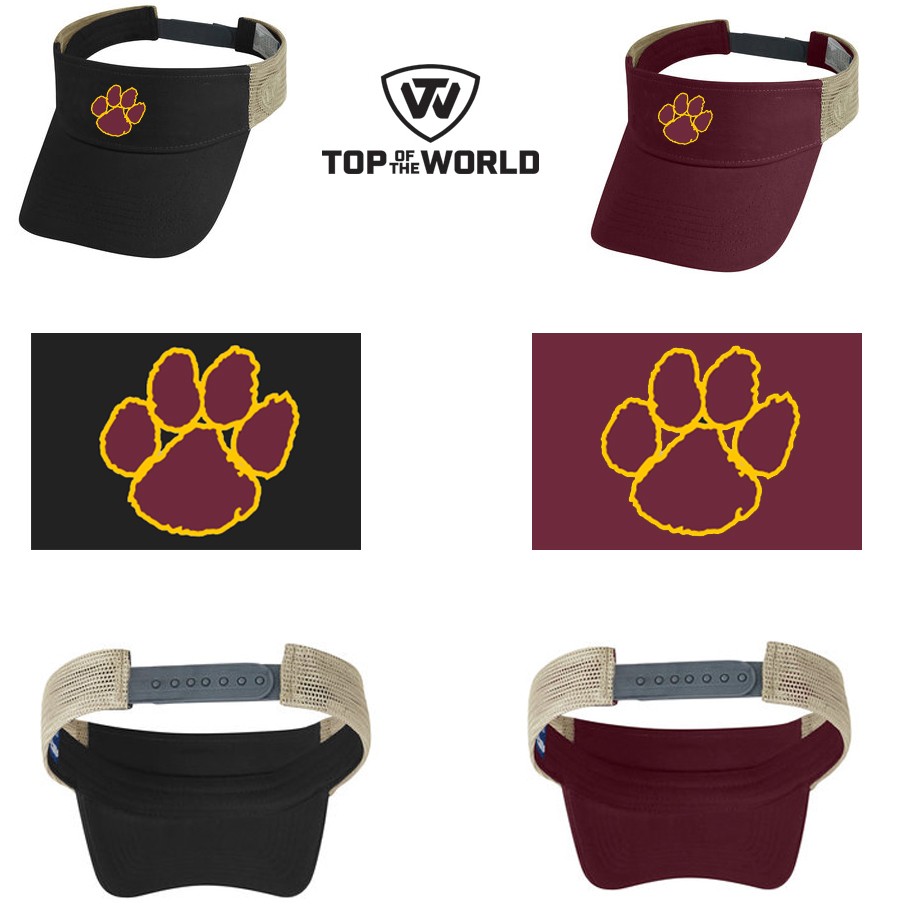 Ralph Talbot School Top Of The World Adult Brink Visor