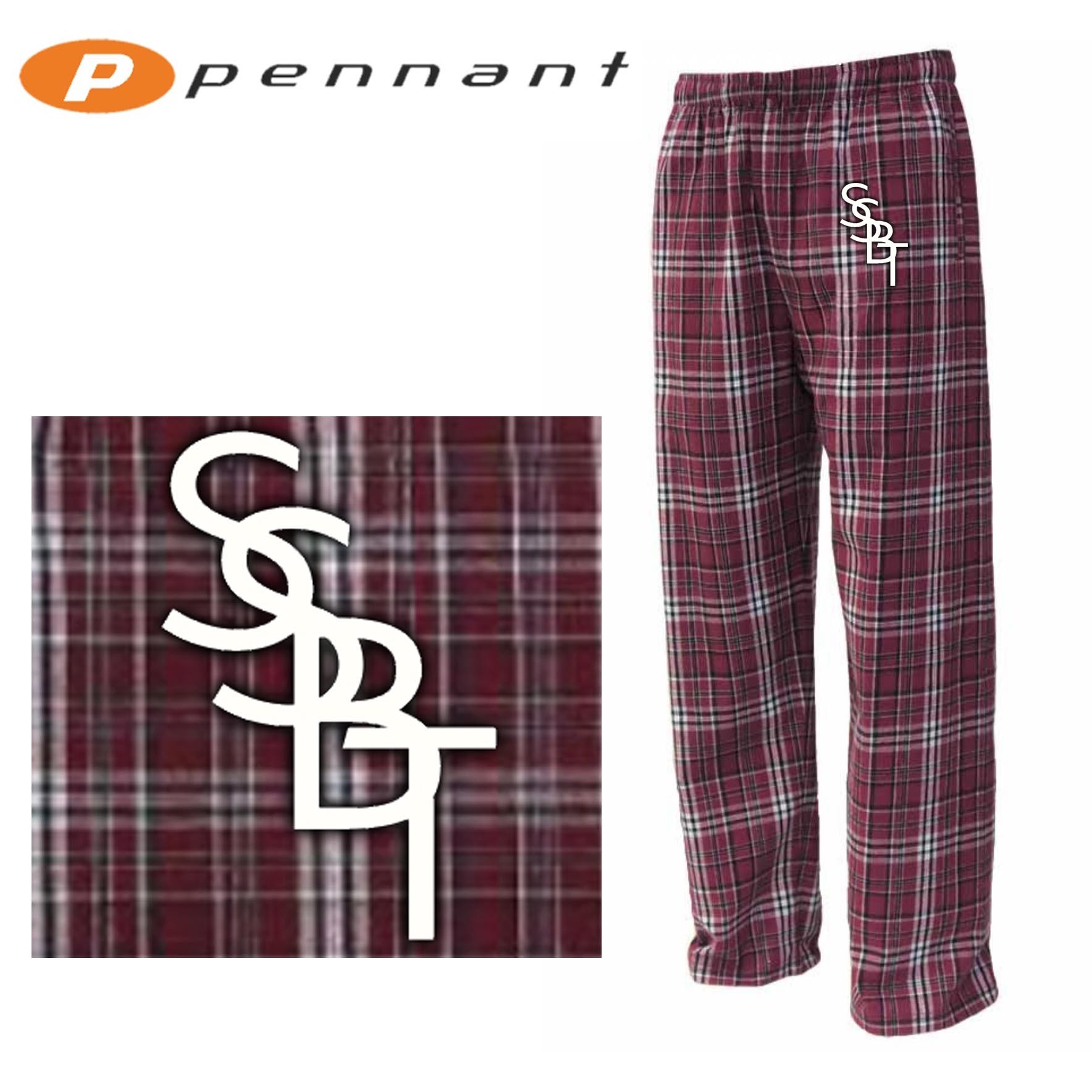 South Shore Ballet Theatre Pennant Brand Youth Flannel Pant