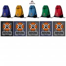 Salty Dog Doggy Daycare Augusta Sportswar Tri-Color Drawstring Backpack