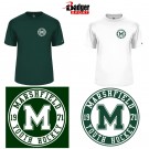 Marshfield Youth Hockey Badger B-Core Youth Tee, Performance Material