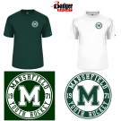 Marshfield Youth Hockey Badger B-Core Adult Tee, Performance Material