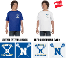Norwell Girls Youth Lacrosse Hanes Beefy Tee (Youth)