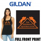 Peak Performance Equestrian Center Bella + Canvas Ladies' Relaxed Jersey Tank 