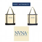 NVNA & Hospice Port Authority® Large Cotton Canvas Boat Tote