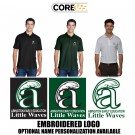 Abington Early Education Program PTO Little Waves Ash City - Core 365 Men's Origin Performance Piqué Polo