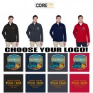 South Shore Food Truck Association SSFTA CORE365 Men's Cruise Two-Layer Fleece Bonded Soft Shell Jacket, Adult Fit