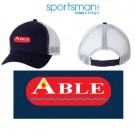 Able Corporate Ordering Sportsman Bio-Washed Trucker Cap AH80