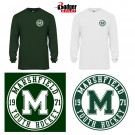 Marshfield Youth Hockey Badger Badger B Core Long sleeve Tee, Adult