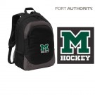 Friends Of Marshfield Hockey Port Authority ® Circuit Backpack, “M” Hockey Embroidered Logo