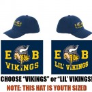 East Bridgewater Central School Big Accessories YOUTH 6-Panel Brushed Twill Unstructured Cap