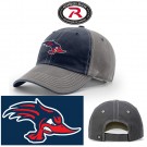 Roadrunners Richardson Washed Chino Charcoal Cap
