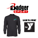 South Shore YMCA Strypers Badger Core Long sleeve Performance Material Tee