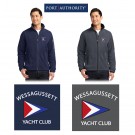 Wessagussett Yacht Club Port Authority® Fleece Full-Zip Jacket