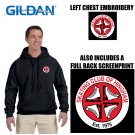 Skating Club of Hingham Gildan Adult DryBlend® Adult 9 oz., 50/50 Hooded Pullover Sweatshirt
