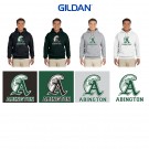 Abington Elementary & Middle School Greenwave Apparel Gildan Adult Heavy Blend™ 50/50 Hooded Sweatshirt, #G185