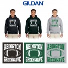Abington Youth Football & Cheer Gildan Heavy Blend™ 8 oz., 50/50 Hooded Sweatshirt, Retro Version (ADULT)