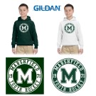 Marshfield Youth Hockey Gildan Youth Heavy Blend™ 8 oz., 50/50 Hood