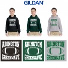 Abington Youth Football & Cheer Gildan Youth Heavy Blend™ 8 oz., 50/50 Hooded Sweatshirt, Retro Version (YOUTH)