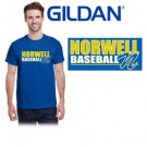 Norwell Baseball Gildan Adult Ultra Cotton® T-Shirt model G200