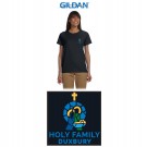 Holy Family Duxbury Gildan Ladies' Ultra Cotton® 6 oz. T-Shirt, Embroidered