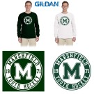 Marshfield Youth Hockey Gildan Adult Ultra Cotton® 6 oz. Long-Sleeve T-Shirt