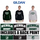 Nichols College Rugby Gildan Adult Ultra Cotton® Long-Sleeve T-Shirt
