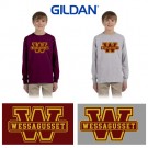 Wessagusset Primary School Gildan Youth Ultra Cotton® Long-Sleeve T-Shirt 