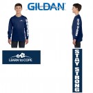 Learn To Cope Gildan Youth Heavy Cotton™ 5.3 oz. Long-Sleeve T-Shirt, Featuring The “STAY STRONG” Logo