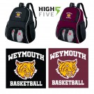 Weymouth JBL Basketball High Five Player Backpack With Ball Storage