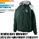 Duxbury High School Cheerleading Holloway Brand Homefield Jacket, ADULT FIT