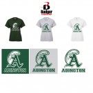 Abington Elementary & Middle School Greenwave Apparel Badger B-Core Women’s Tee, Performance Material, #416000