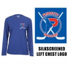 Plymouth Whalers Hockey Badger B-Core Performance Tee, Long Sleeve, Ladies