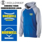Norwell Baseball Holloway Youth Banner Hoodie, Model 229279, Embroidered