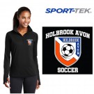 Holbrook Avon Youth Soccer Sport-Tek® Ladies Sport-Wick® Stretch 1/4-Zip Pullover