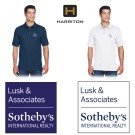 Lusk & Associates Sotheby’s International Realty Harriton Men's 6 oz. Ringspun Cotton Piqué Short-Sleeve Polo