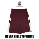 Weymouth Girls Basketball Badger Brand B-Pivot Reversible Short. Unisex Youth Fit