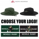 Nichols College Rugby Pacific Headwear Manta Ray Boonie Hat