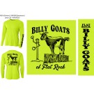 Flat Rock Billy Goats Disc Golf A4 Cooling Performance Long Sleeve Crew, Men’s