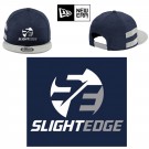 Slight Edge Fitness & Performance New Era ® Shadow Heather Striped Flat Bill Snapback Cap