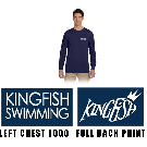 Kingfish Swim Team NES Jerzees 21ML Performance MoistureWicking LST